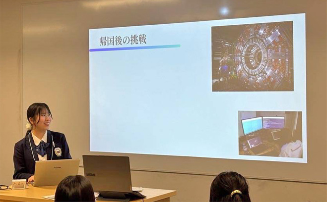 帰国後のお写真