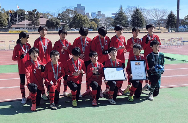 市川FCの選手たち