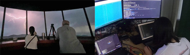 研究中のお写真