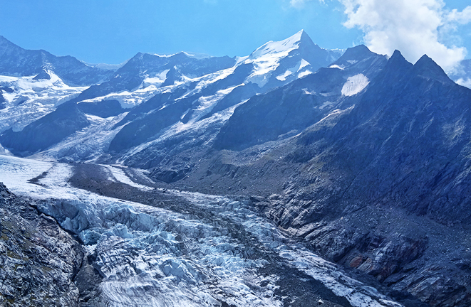 スイスの山