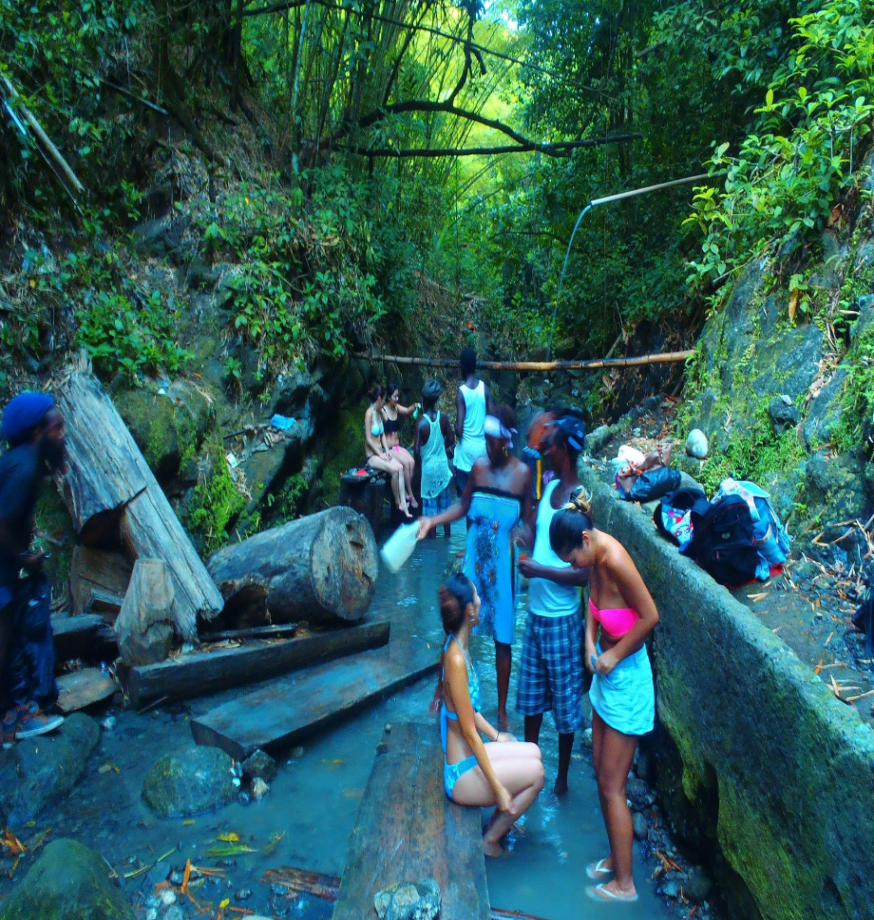 ジャマイカの秘境地にあるオアシス